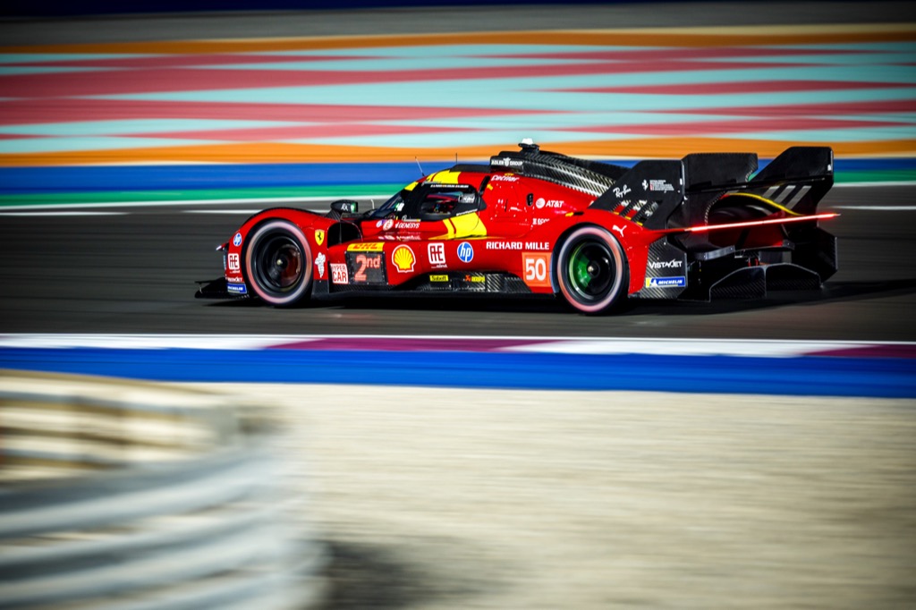 Dansk triumf i Qatar: Nicklas Nielsen sejrede i VM-premiere.
(Foto: Ferrari Media)